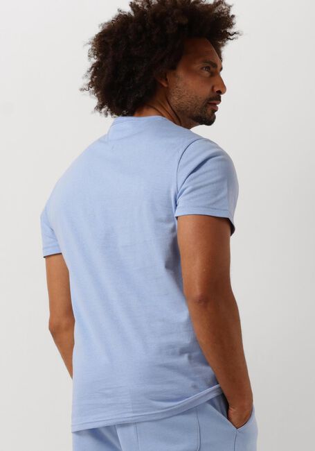 Hellblau TOMMY JEANS T-shirt TJM SLIM RIB DETAIL TEE - large
