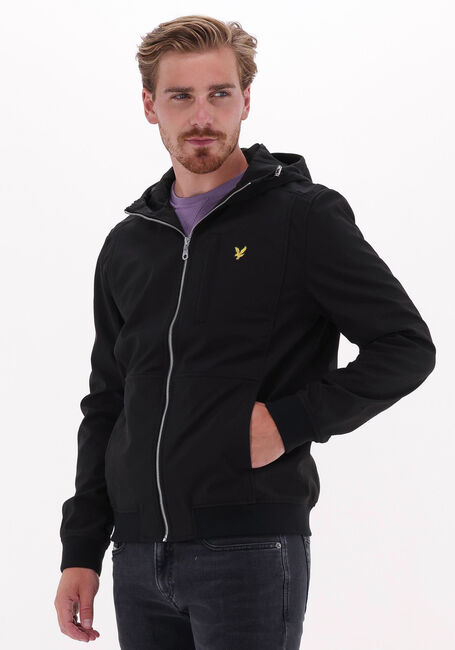 Schwarze LYLE & SCOTT Jack SOFTSHELL JACKET - large