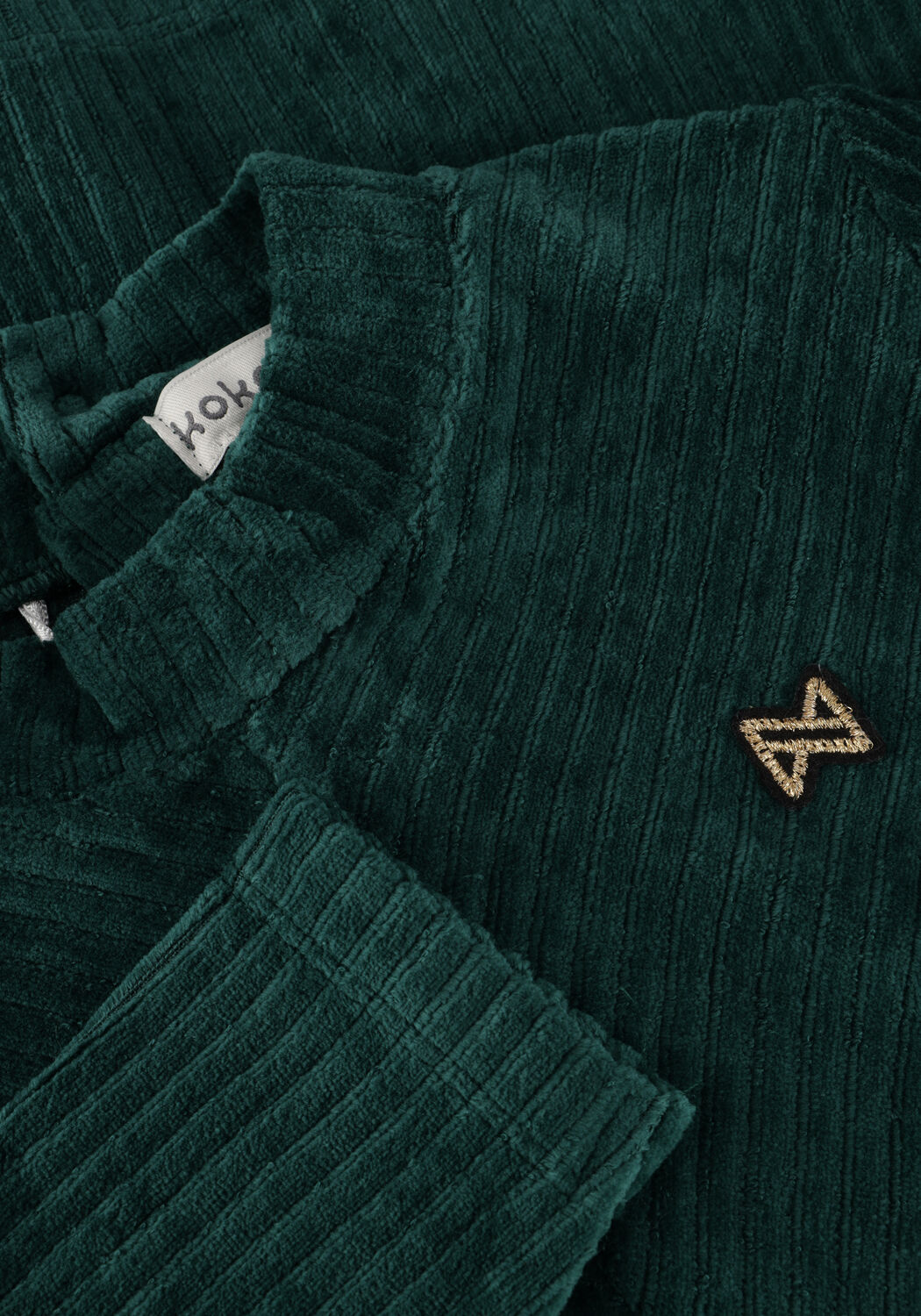 Dunkelgr&uuml;n KOKO NOKO Minikleid Q52966 - large