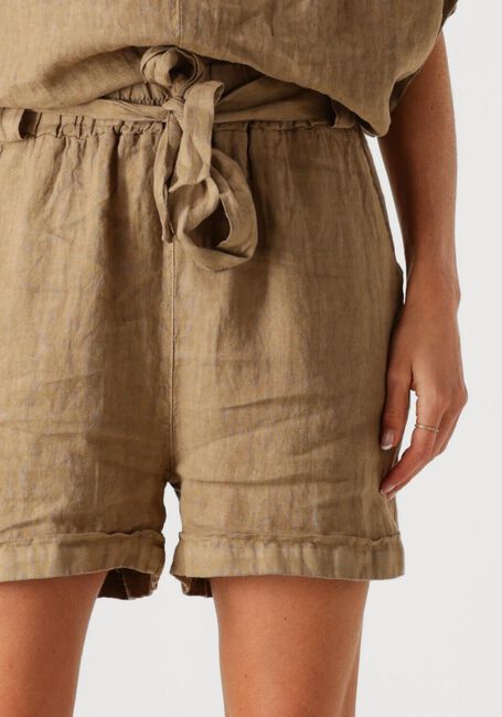 Khaki BY-BAR Kurze Hose JUNE LINNEN SHORT - large