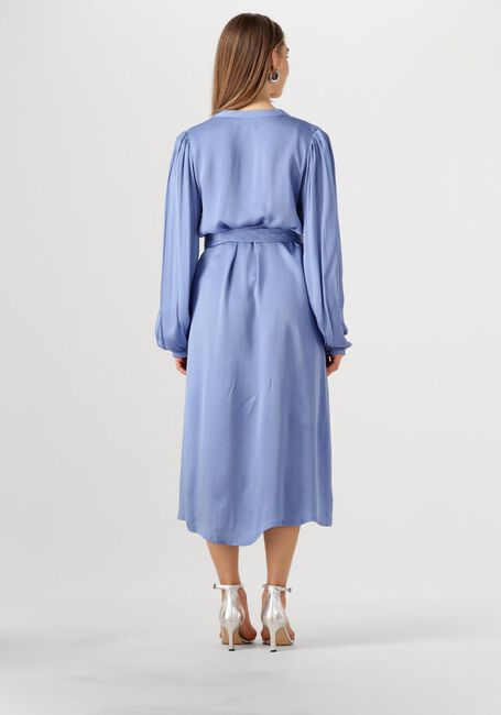 Blaue LOLLYS LAUNDRY Kleider PARISLL MIDI DRESS LS - large