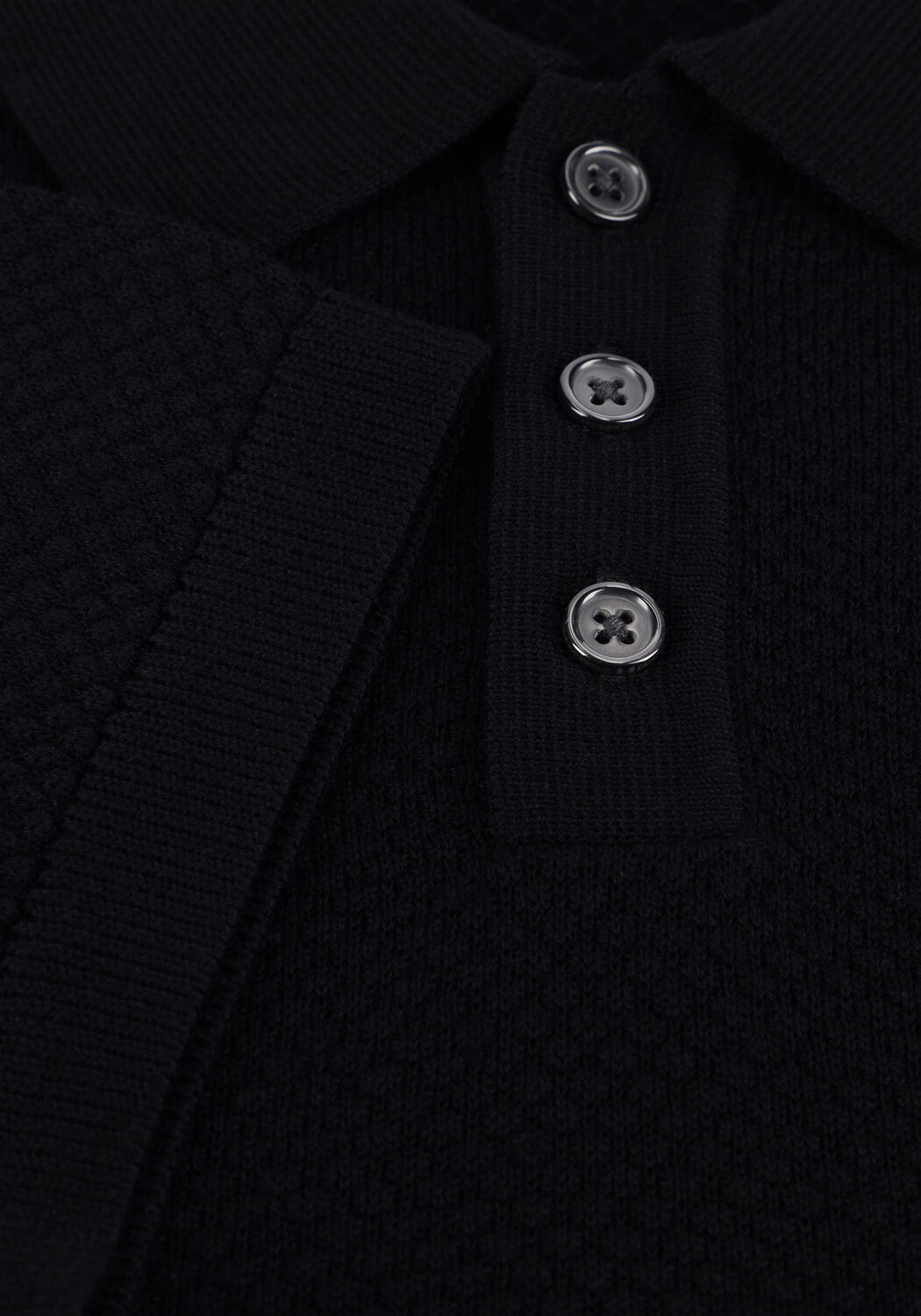 Schwarze DRYKORN Polo-Shirt TRITON 420187 - large