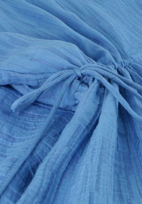 Blaue MSCH COPENHAGEN Minikleid MSCHAMALIA 3/4 DRESS - large