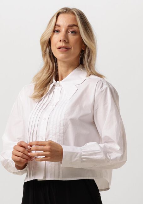 Weiße BRUUNS BAZAAR Blusen CERASTIUM FERUZ SHIRT - large