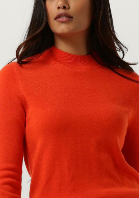 Orangene ANOTHER LABEL Pullover ABBEY KNITTED PULL L/S - large
