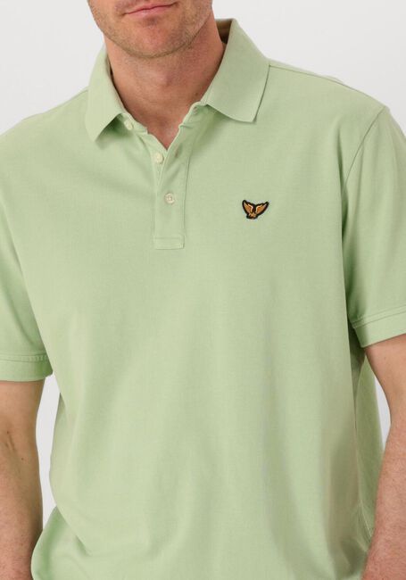 Grüne PME LEGEND Polo-Shirt PIQUE GARMENT DYE - large