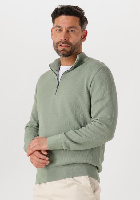 Olive BOSS BLACK Pullover EBRANDO - large