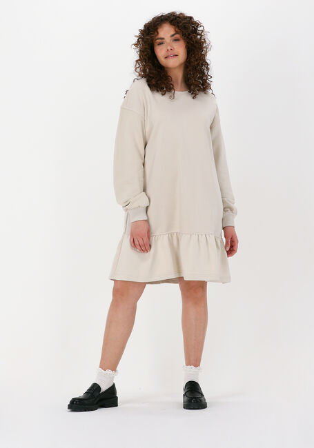 Beige JUST FEMALE Minikleid PAISLEY SWEAT DRESS - large