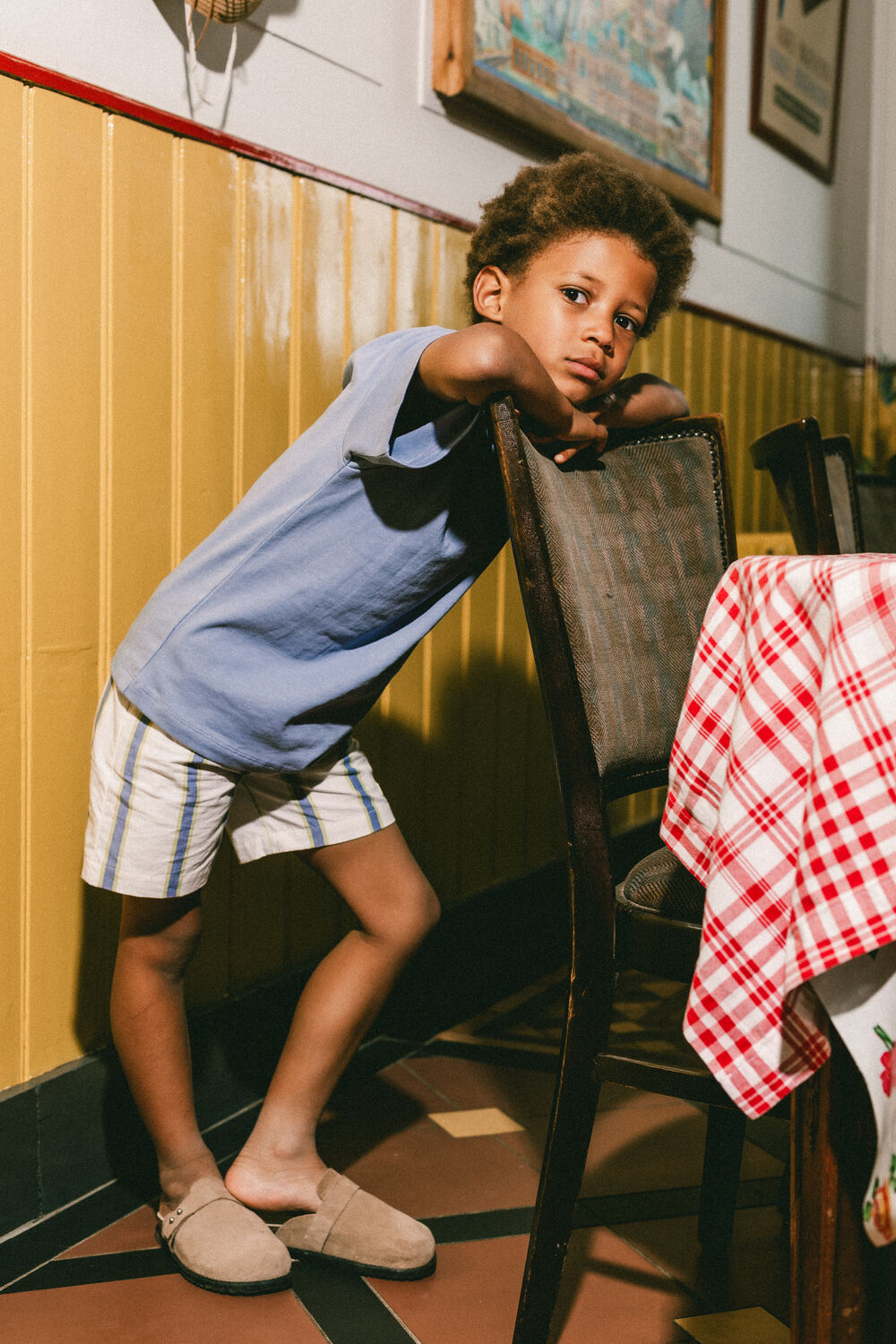 Ecru Labo de Colores Kurze Hose MACEO - large