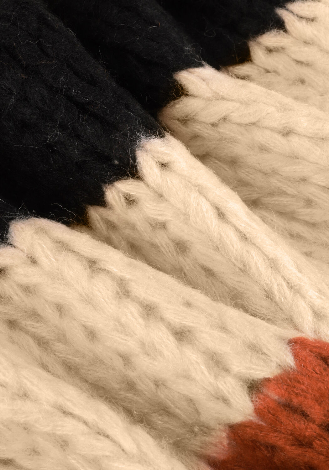 Ecru YDENCE Pullover KNITTED SWEATER ZAYA - large