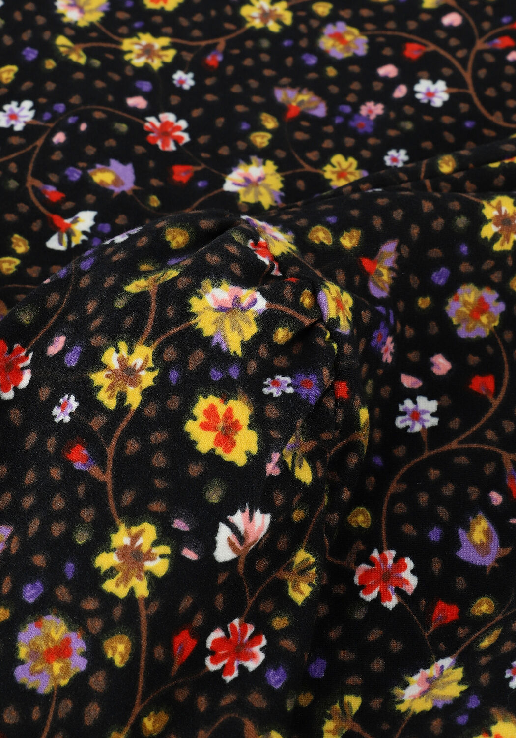 Mehrfarbige/Bunte COLOURFUL REBEL Top NEYO SMALL FLOWER PEACHED TURT - large