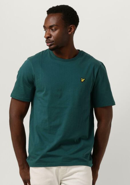 Dunkelgrün LYLE & SCOTT T-shirt PLAIN T-SHIRT - large