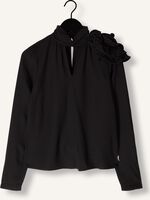 Schwarze JANSEN AMSTERDAM Blusen S181 BLOUSE ARLETTE Schwarze JANSEN AMSTERDAM Blusen S181 BLOUSE ARLETTE - medium