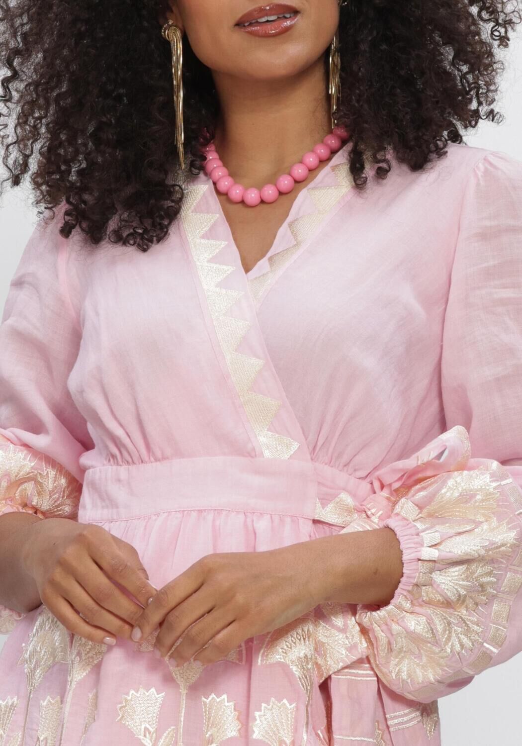 Hell-Pink GREEK ARCHAIC KORI Minikleid S6K-4073174 - large