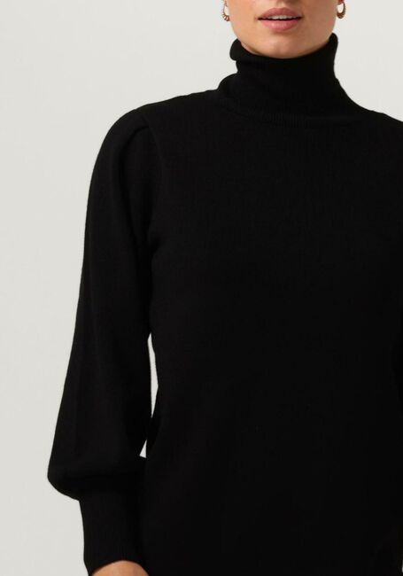 Schwarze Y.A.S. Minikleid YASFONNY LS ROLL NECK KNIT DRESS - large