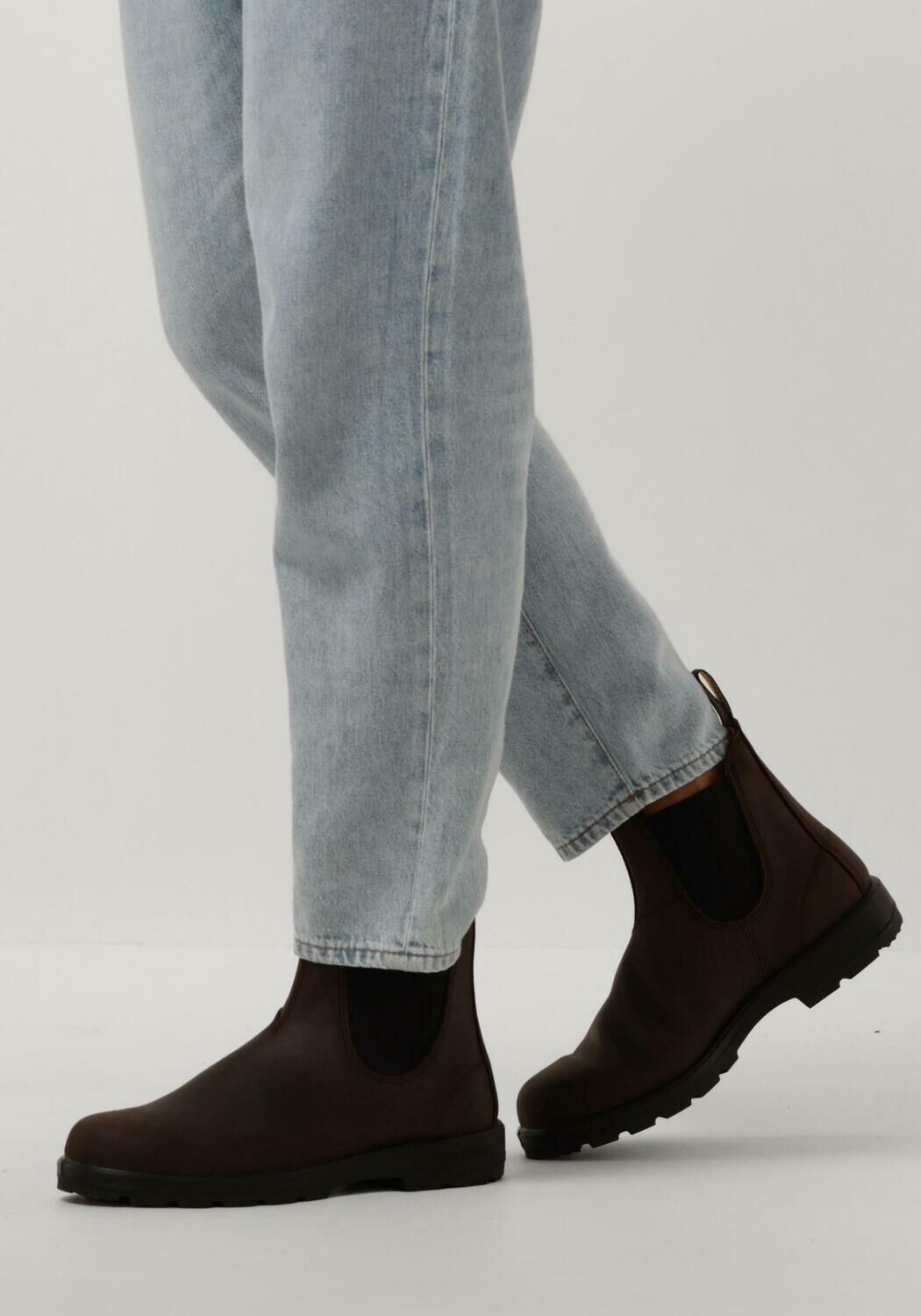 Braune BLUNDSTONE Chelsea Boots CLASSICS HEREN - large