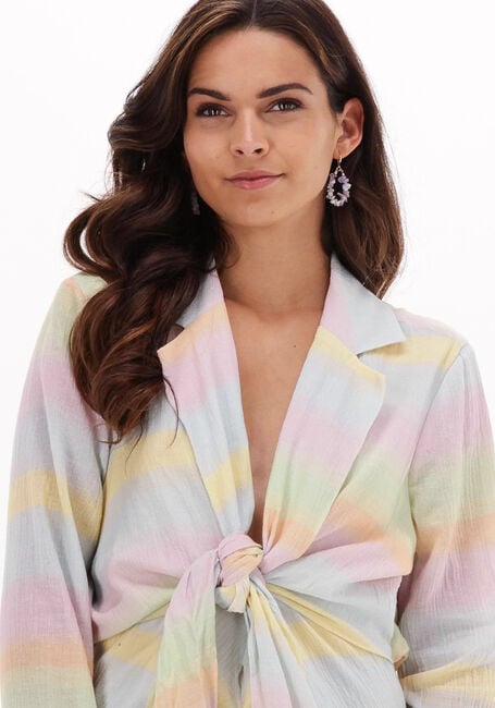 Mehrfarbige/Bunte NA-KD Minikleid TWISTED FRONT SHORT DRESS - large