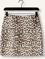 Braune ALIX THE LABEL Minirock LADIES WOVEN LEOPARD FAUX LEATHER SKIRT Braune ALIX THE LABEL Minirock LADIES WOVEN LEOPARD FAUX LEATHER SKIRT - medium