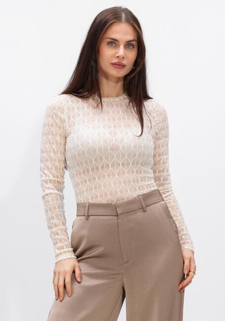 Creme NOTRE-V Tops & T-shirts NV-HENDERIEN - large