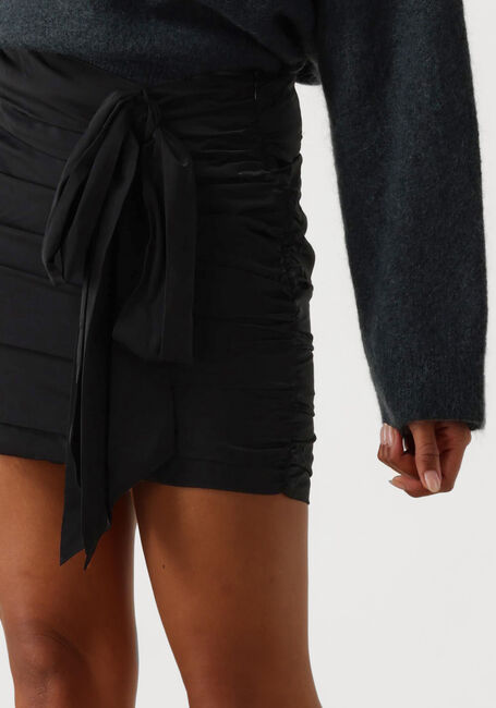 Schwarze SECOND FEMALE Minirock FESTIVE SKIRT - large