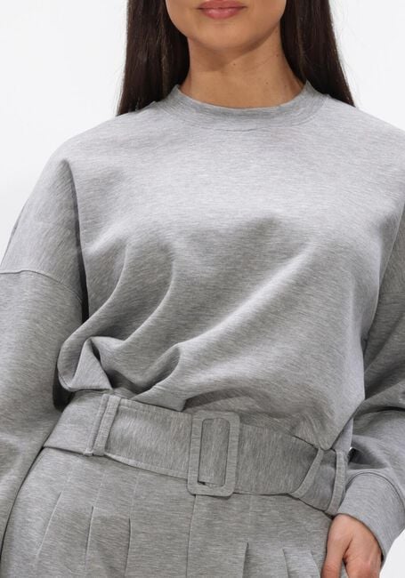 Graue CO'COUTURE Pullover & Cardigans LANCE BELT SWEAT - large