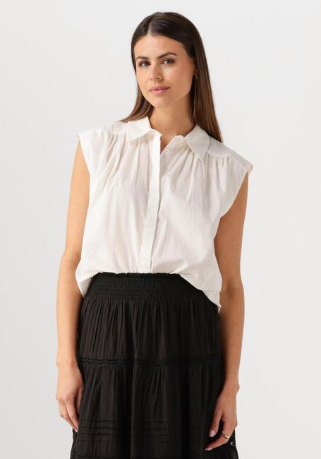 Weiße MINUS T-shirt SILIA SLEEVELESS TOP - large