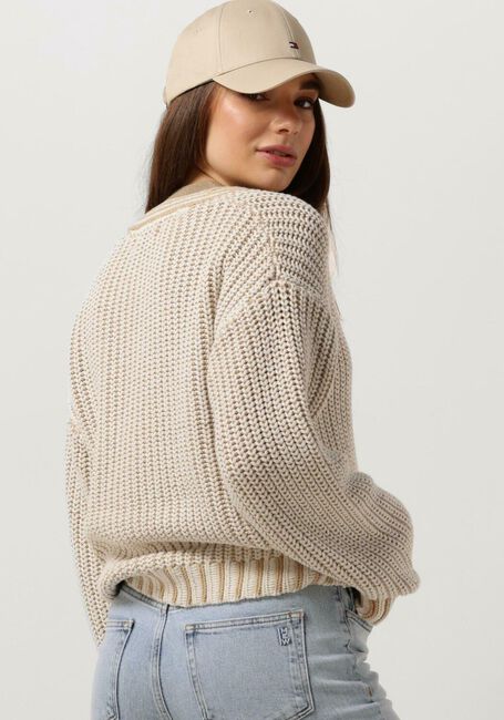 Ecru SIMPLE Strickjacke KNIT-CO-NUK-24-1 - large