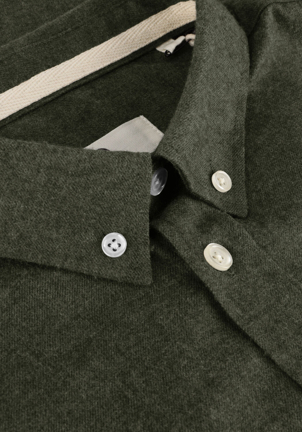 Gr&uuml;ne ANERKJENDT Casual-Oberhemd AKKONRAD MELANGE SHIRT - large