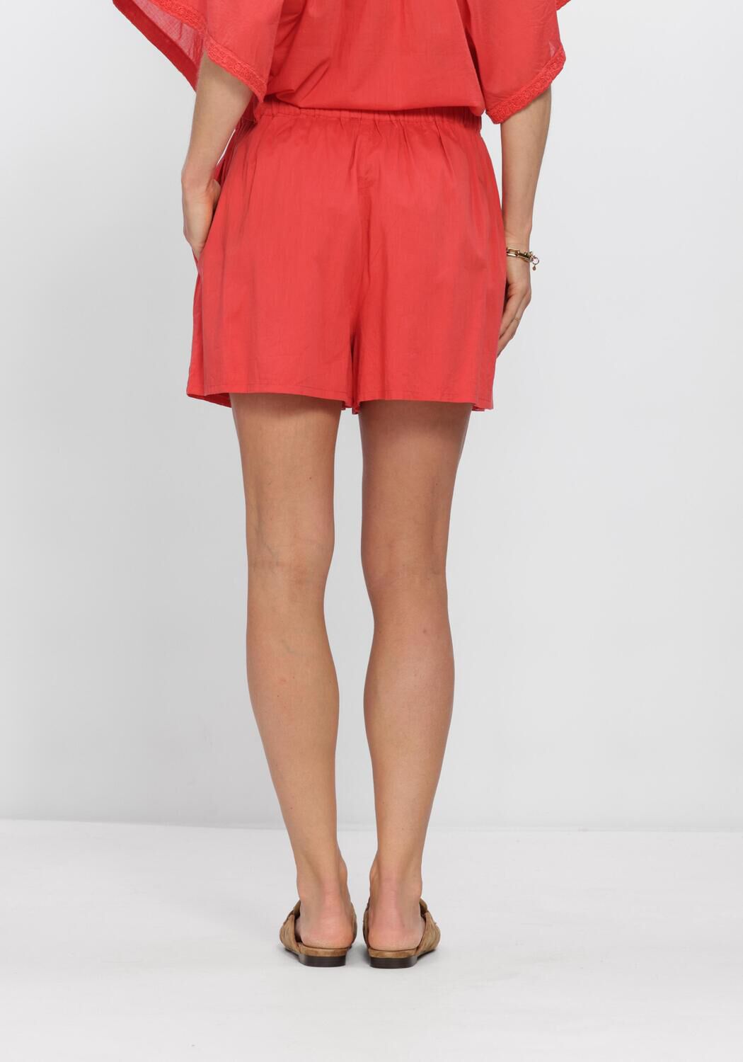 Rote IBANA Kurze Hose SARINA - large