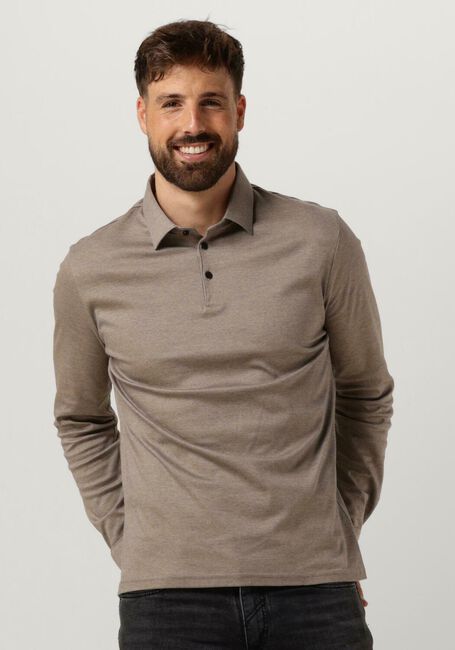 Beige DESOTO Polo-Shirt CASUAL POLO KENT 1/1 - large