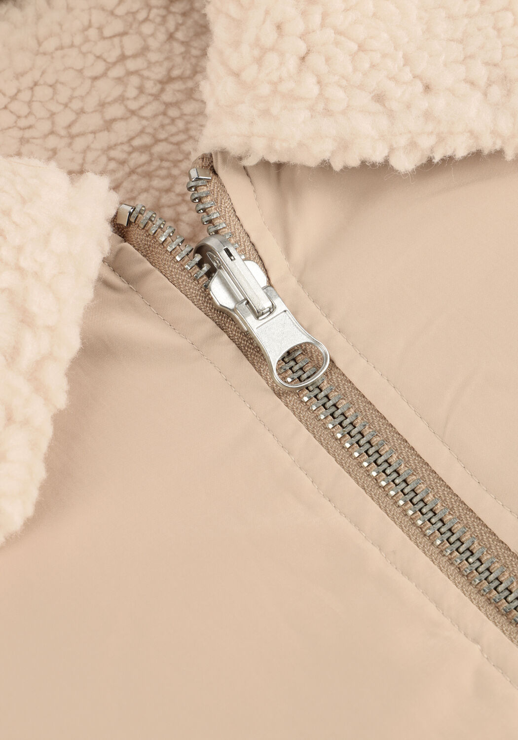 Beige PENN & INK Wattierte Jack JACKET - large