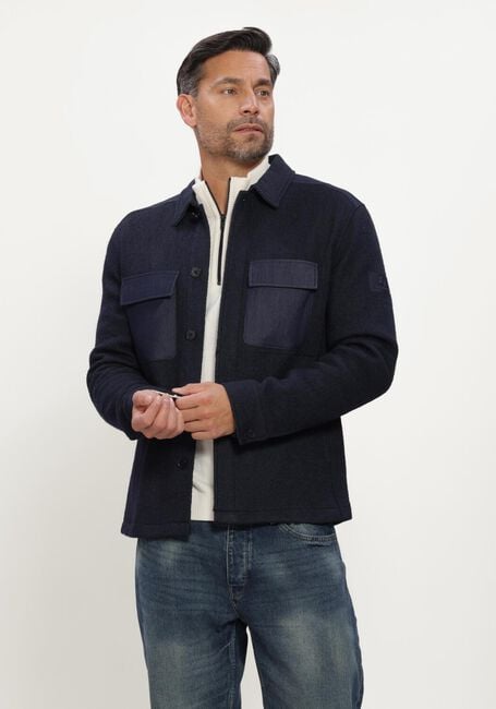 Dunkelblau BLUE INDUSTRY Overshirt SHIRTJACKET - large