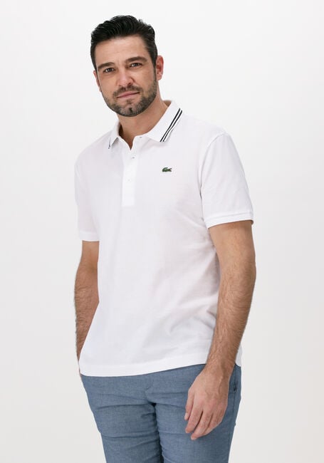 Weiße LACOSTE Polo-Shirt 1HP3 MEN'S S/S POLO 0122 - large