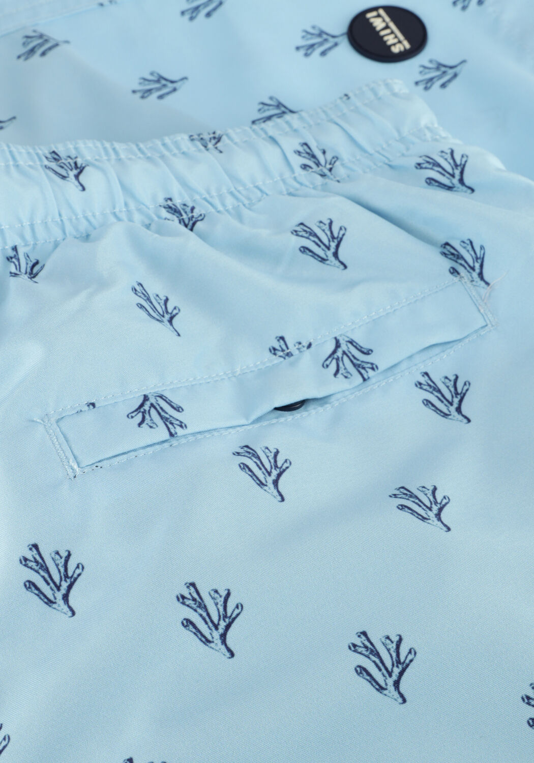 Hellblau SHIWI Badehosen MEN MIKE SWIM SHORTS 7 INCH SKETCHED CORAL - large