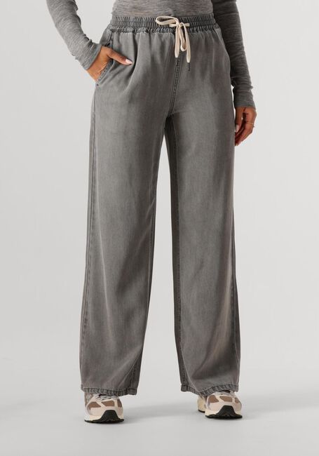 Graue OBJECT Weite Hose OBJFRAME MW PANTS - large