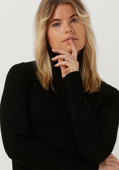 Schwarze BELLAMY Rollkragenpullover LIZ - large