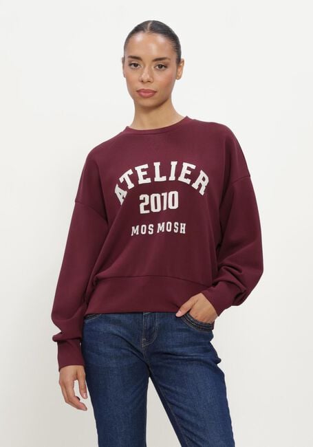Bordeaux MOS MOSH Sweatshirt MMNIMA O-LS SWEATSHIRT - large