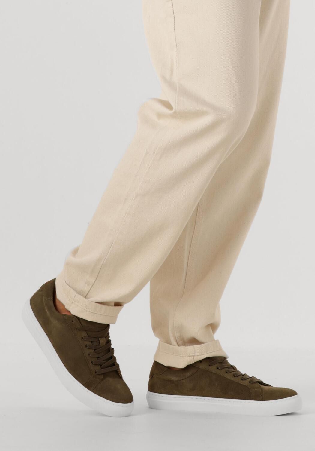 Gr&uuml;ne LES DEUX Sneaker Low THEODOR SUEDE SNEAKER - large