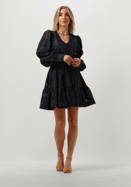 Dunkelblau SELECTED WOMEN Minikleid SLFCATHI-SADIE SHORT V-NECK DRESS - large