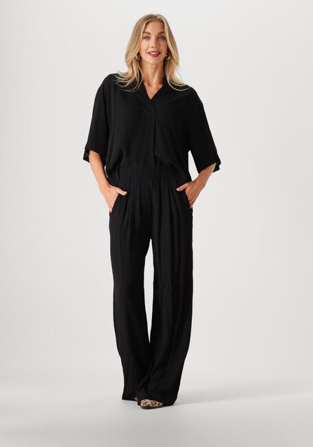 Schwarze BY-BAR Weite Hose BENJI VISCOSE PANTS - large