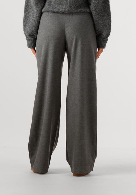 Graue GESTUZ Weite Hose GZPAULA MELANGE MW WIDE PANTS - large