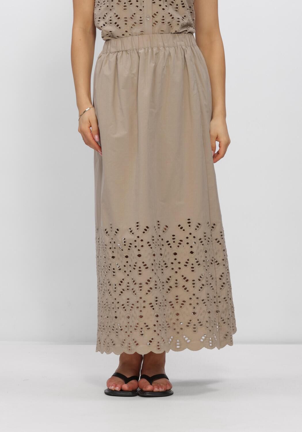 Graue WITHBLACK R&ouml;cke WBLMARIT MAXI SKIRT - large