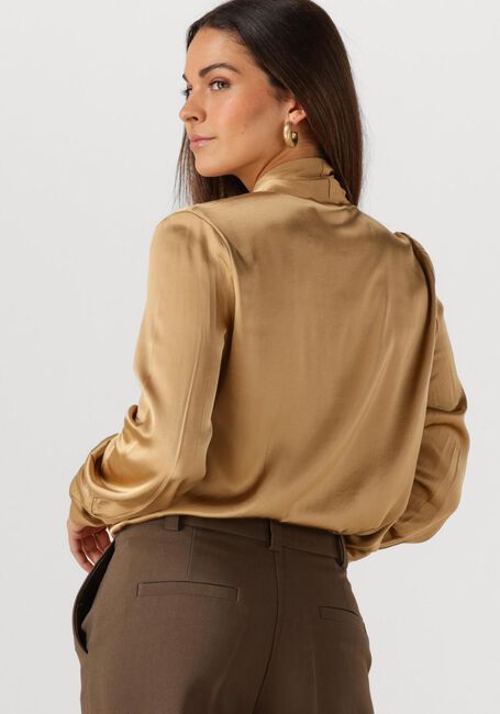 Goldfarbene FREEBIRD Blusen BODILLE - large