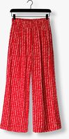 Rote BY-BAR Weite Hose BENJI RED GROOVE PANT