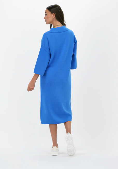 Blaue Y.A.S. Midikleid YASABELIA 3/4 KNIT DRESS - large