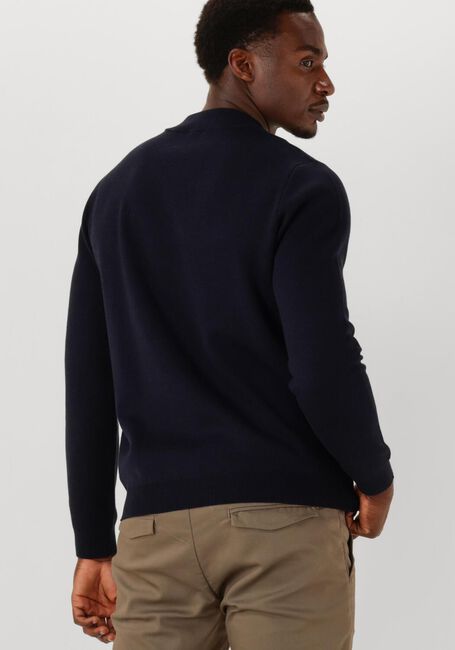 Dunkelblau DSTREZZED Pullover ARCHER MOCKNEK - large