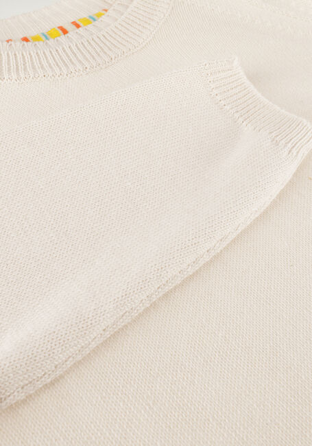 Weiße SCOTCH & SODA Pullover STRUCTURED MELANGE PULLOVER - large