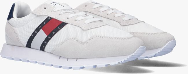 Weiße TOMMY JEANS Sneaker low TOMMY JEANS RETRO RUNNER - large