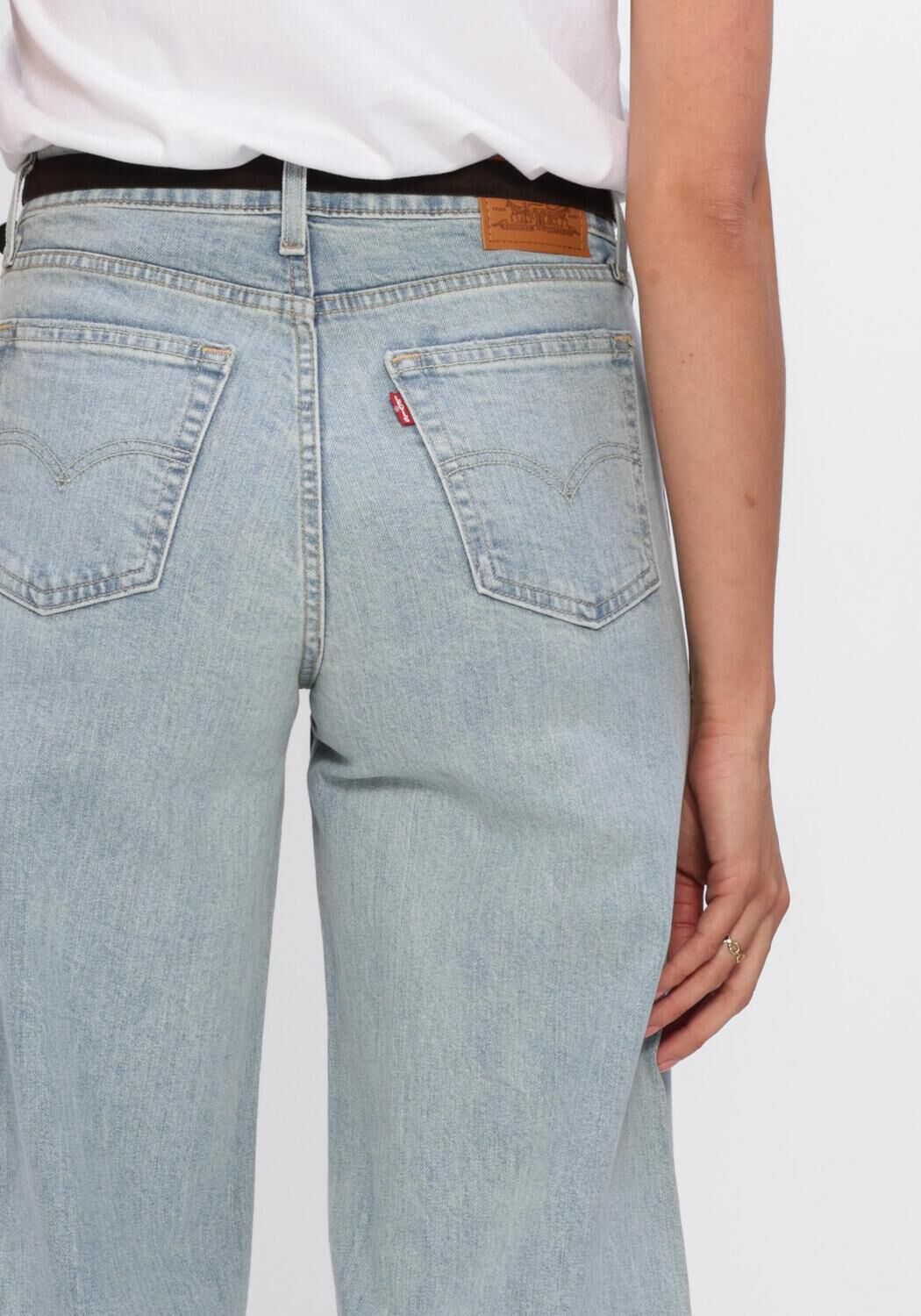 Blaue LEVI'S Wide jeans 728 HR WIDE LEG - large