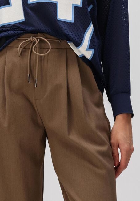 Braune HAUTE L'AMITI&Eacute; Weite Hose MICHELLE TAILOR TIE TALL PANT - large